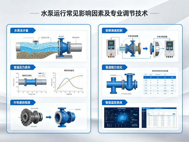水泵運行常見影響因素及專業(yè)調節(jié)技術解析